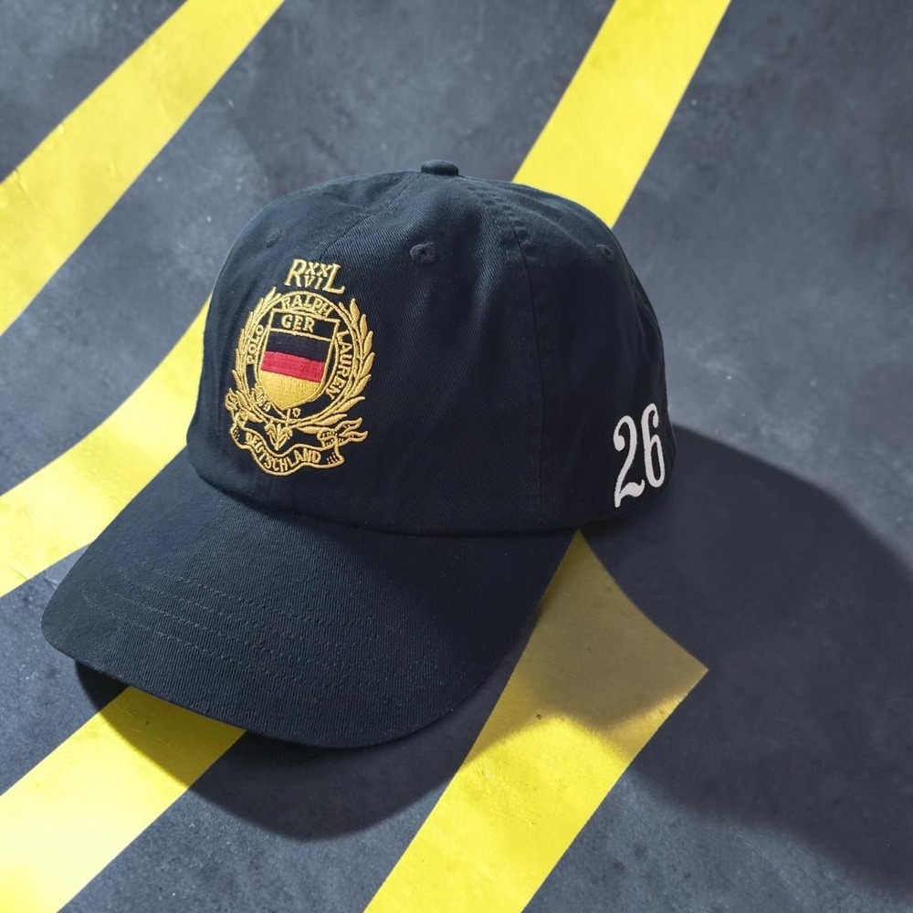 Polo Ralph Lauren Germany World Cup Adjustable Ball Cap Hat NWT Limited Edition